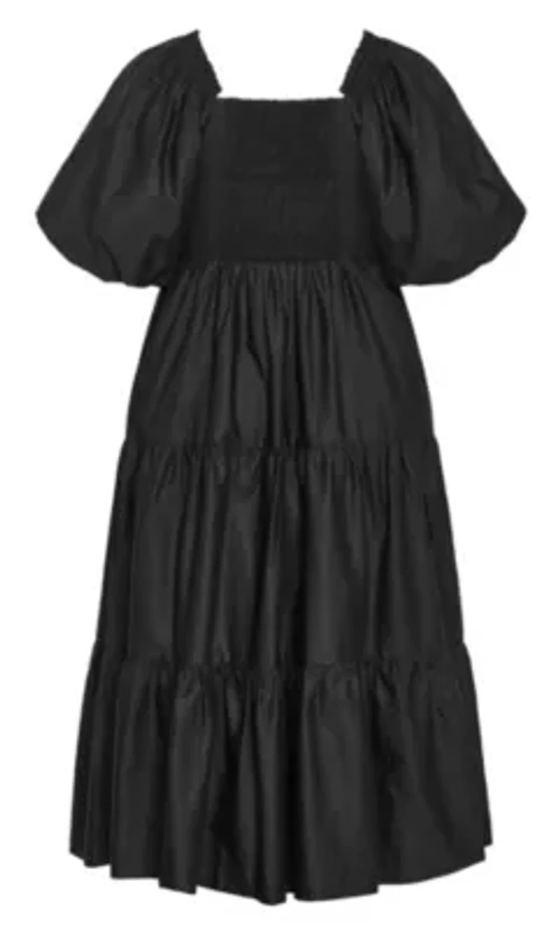 Fantasy Puff Sleeve Midi Dress