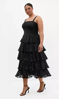 Daniela Ruffle Tier Dress