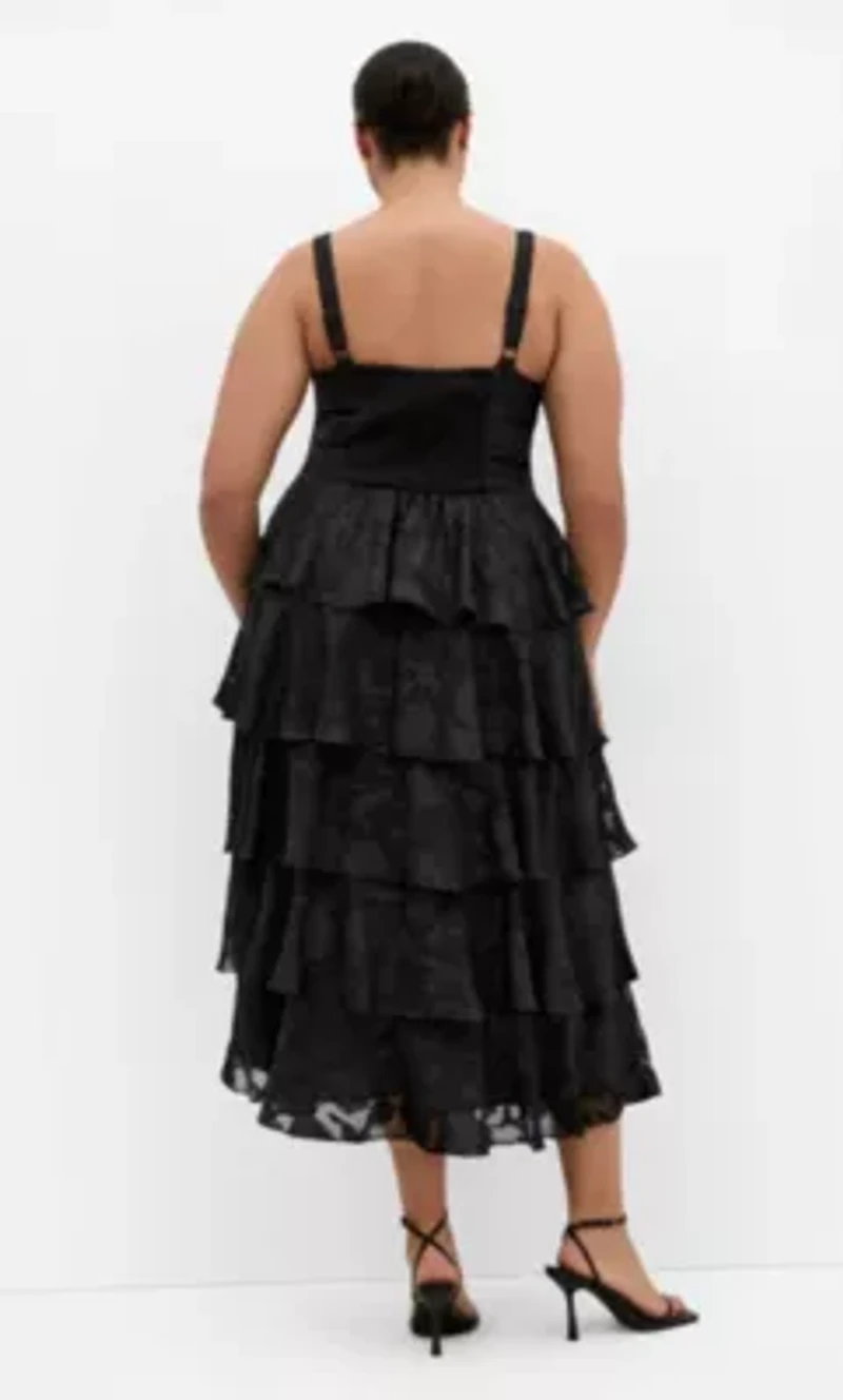 Daniela Ruffle Tier Dress