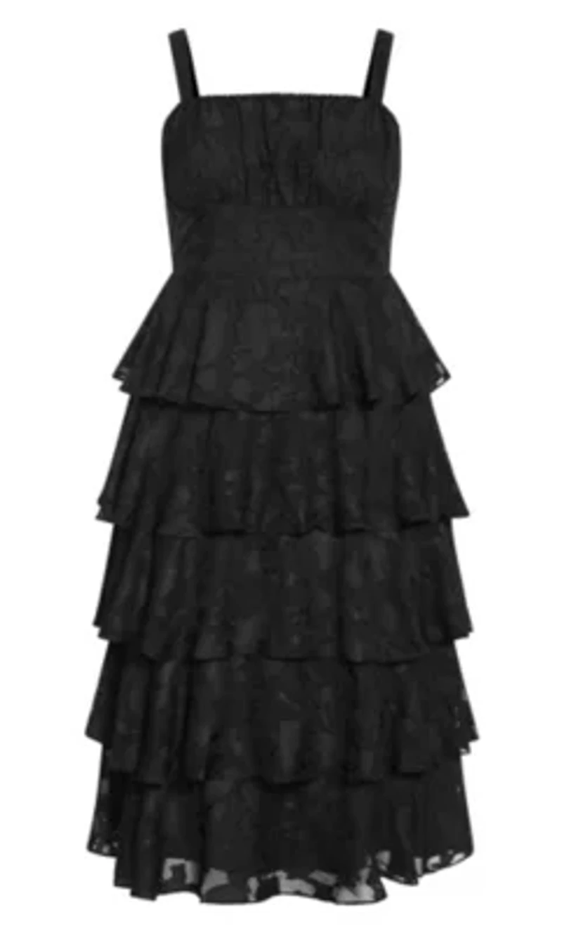 Daniela Ruffle Tier Dress