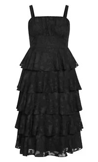 Daniela Ruffle Tier Dress