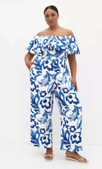 Peta Mykonos Print Jumpsuit