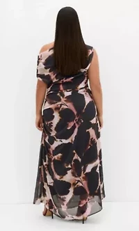 Vivid Print Maxi Dress