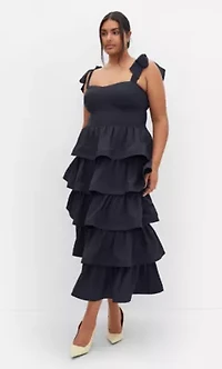 Elina Tier Maxi Dress