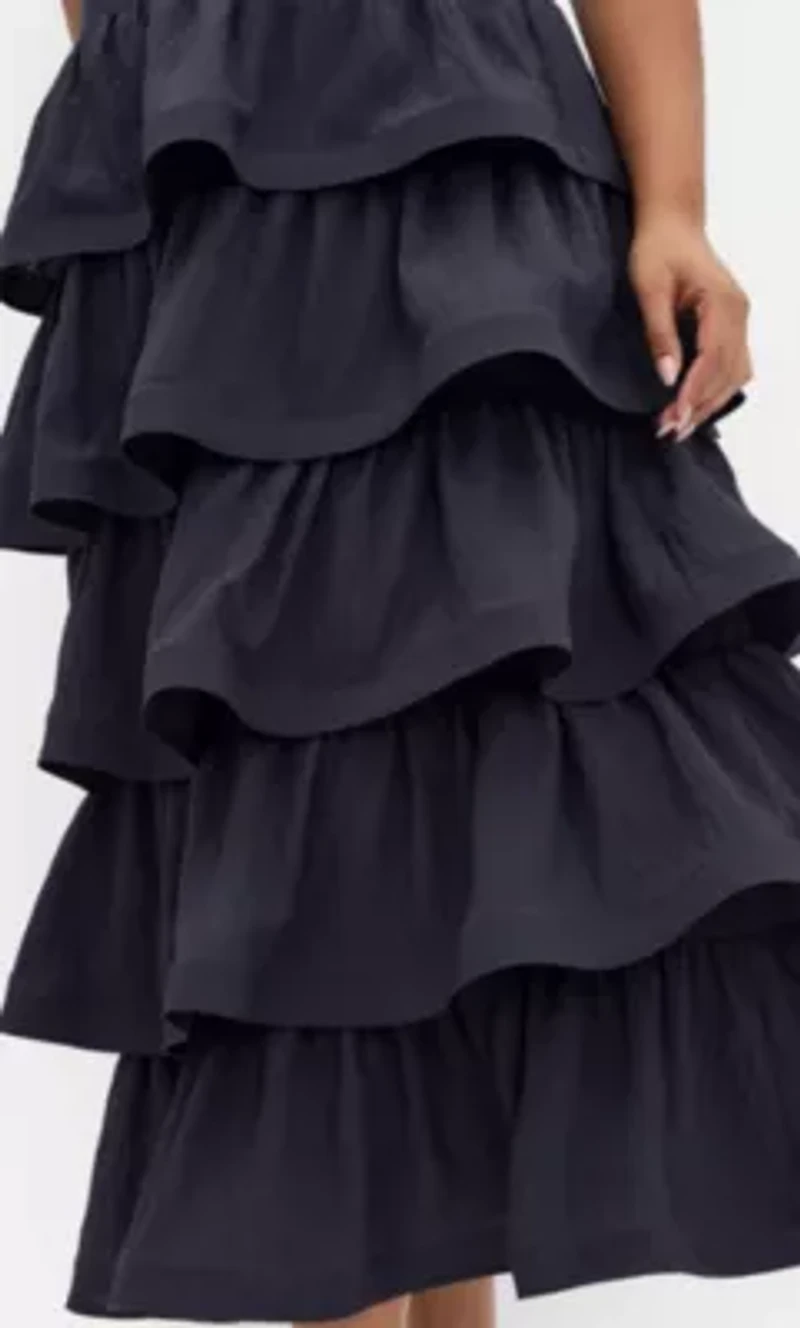 Elina Tier Maxi Dress