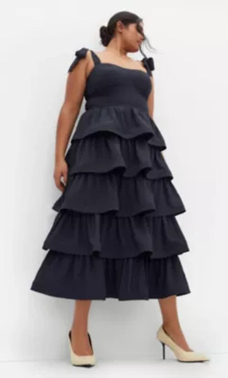 Elina Tier Maxi Dress