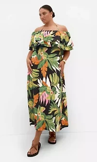 Paradiso Print Maxi Dress