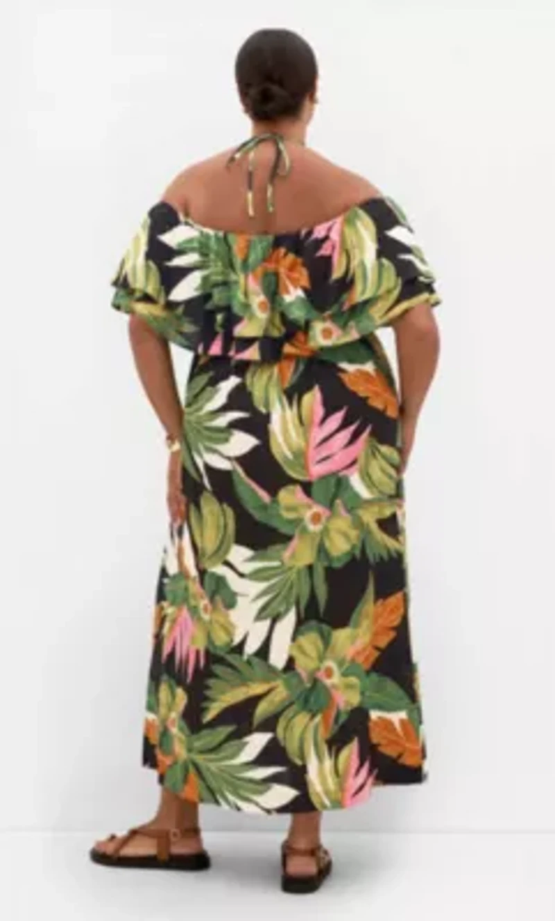 Paradiso Print Maxi Dress