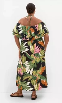 Paradiso Print Maxi Dress
