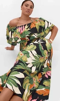 Paradiso Print Maxi Dress