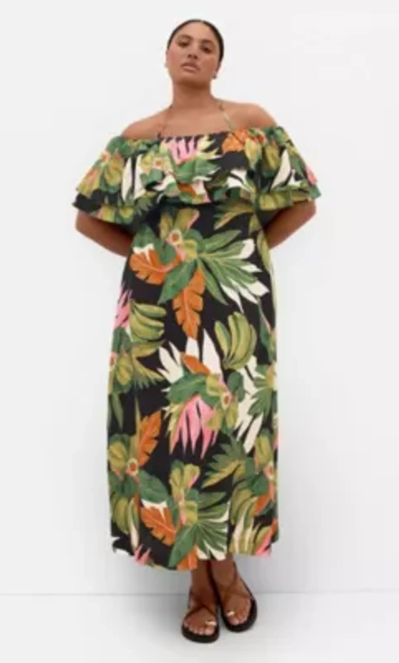 Paradiso Print Maxi Dress
