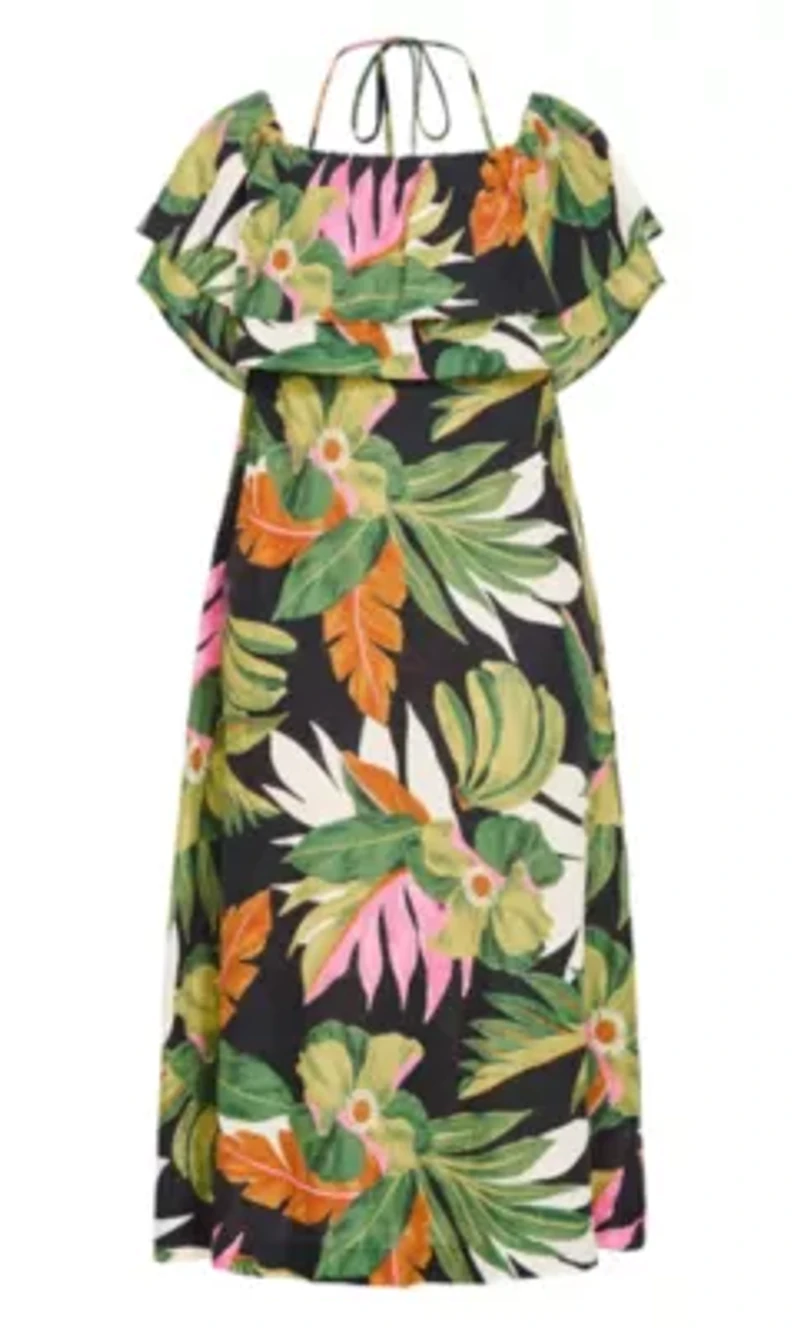 Paradiso Print Maxi Dress