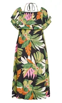 Paradiso Print Maxi Dress