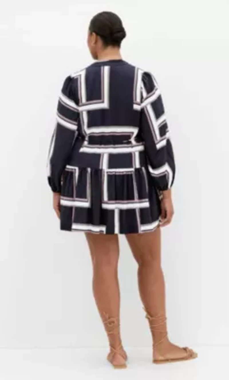 Laurie Print Mini Dress
