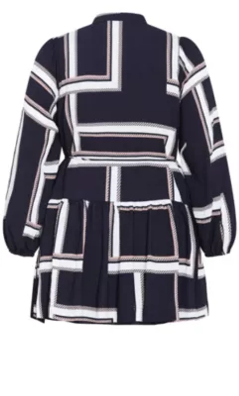 Laurie Print Mini Dress