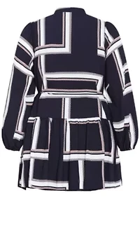 Laurie Print Mini Dress