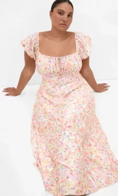 Amalie Print Maxi Dress