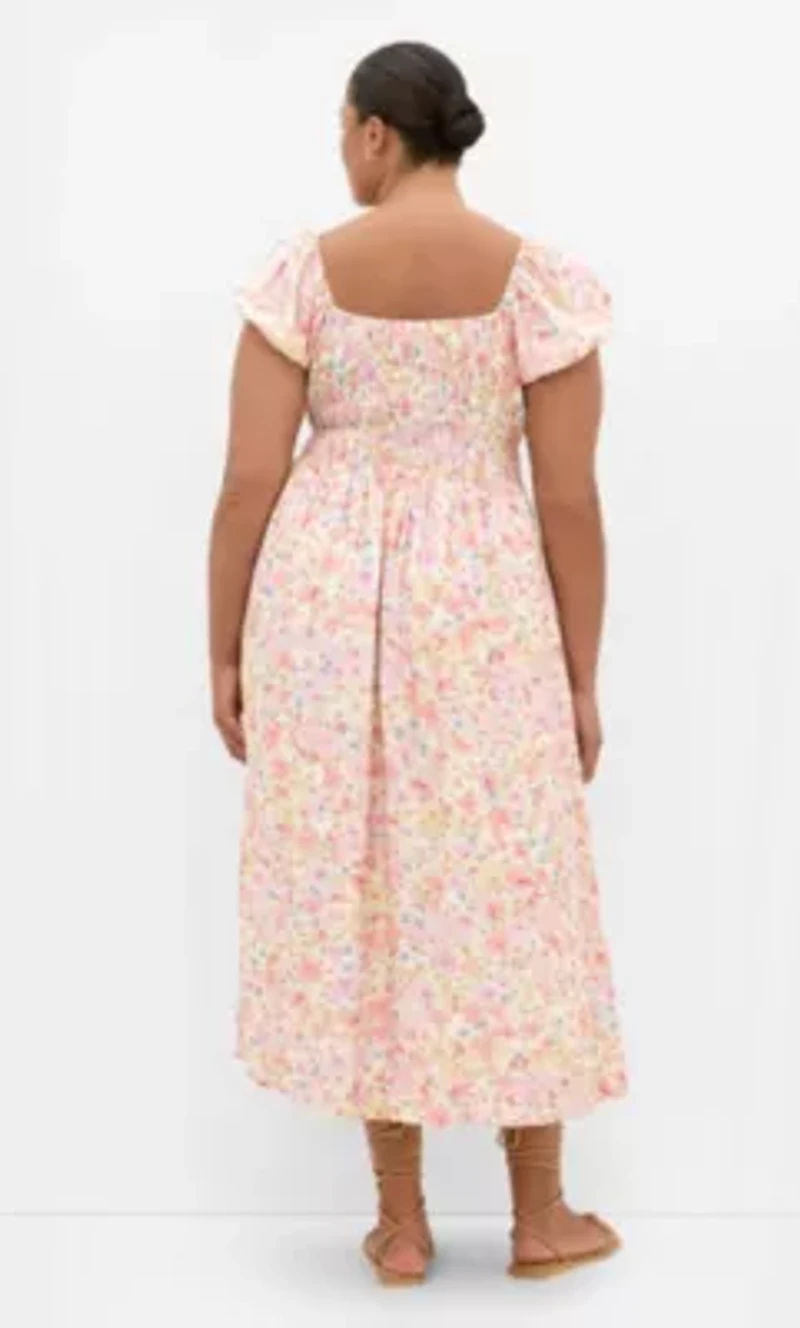 Amalie Print Maxi Dress