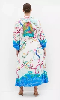 Tahlia Spirit Print Maxi Dress