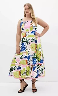 Shani Print Maxi Dress