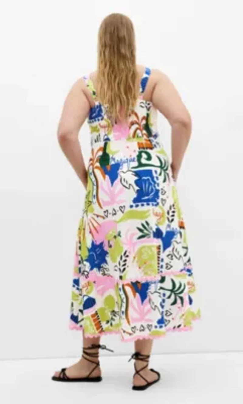Shani Print Maxi Dress