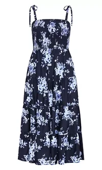 Marli Floral Tier Maxi Dress