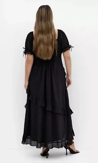 Shayla Ruffle Maxi Dress