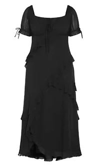 Shayla Ruffle Maxi Dress