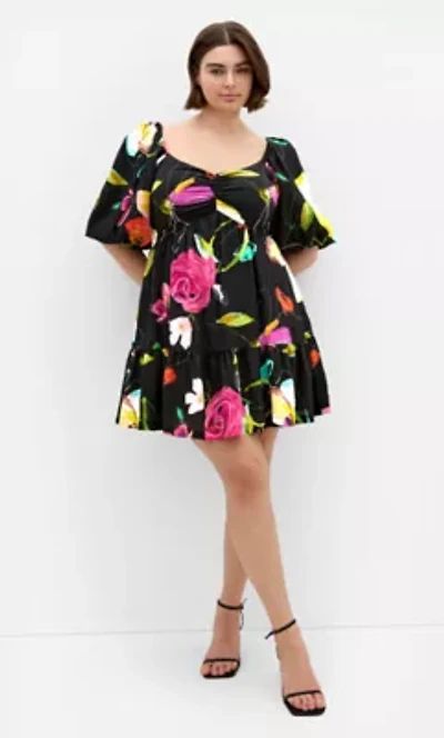 Mila Print Mini Dress