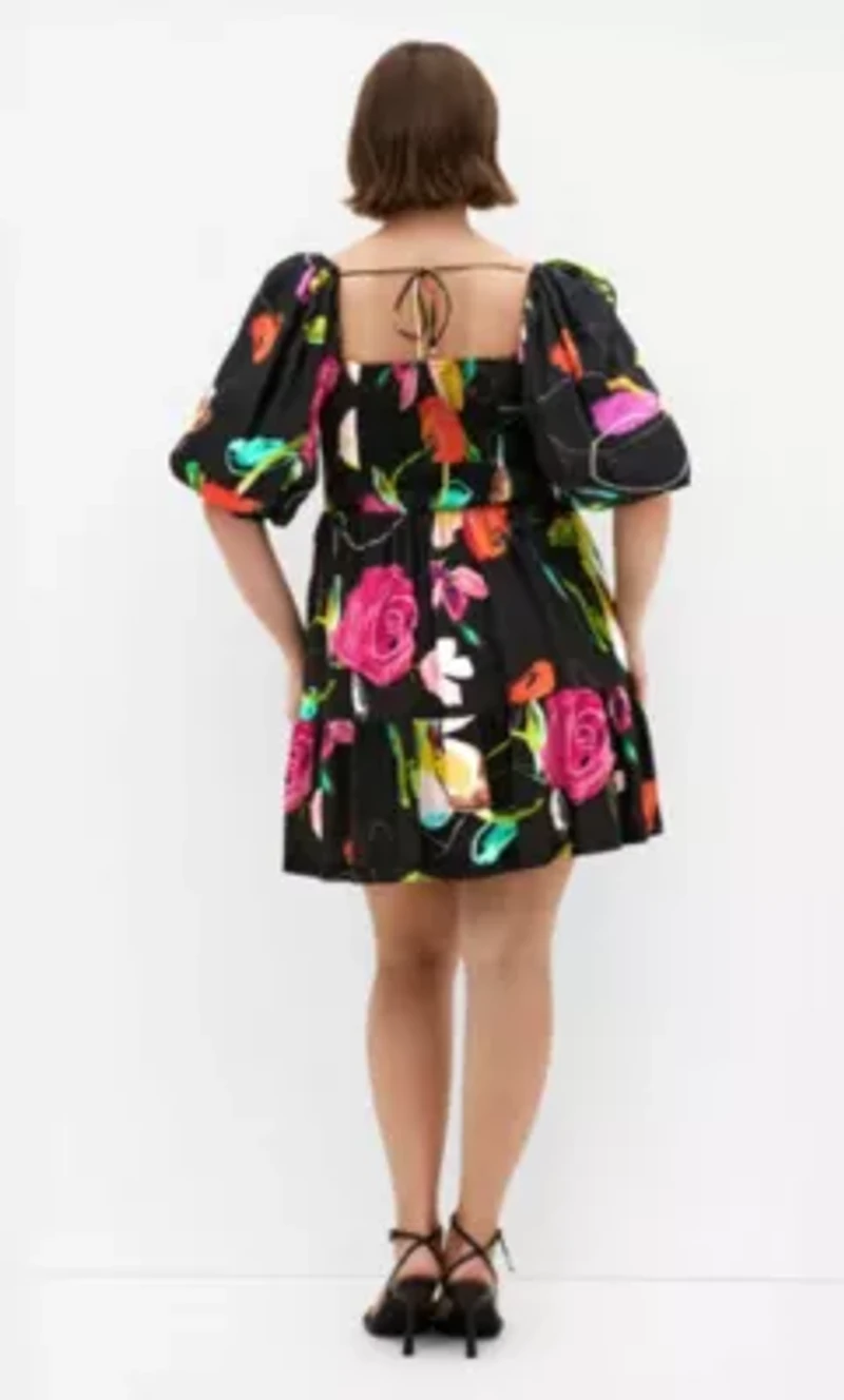 Mila Print Mini Dress