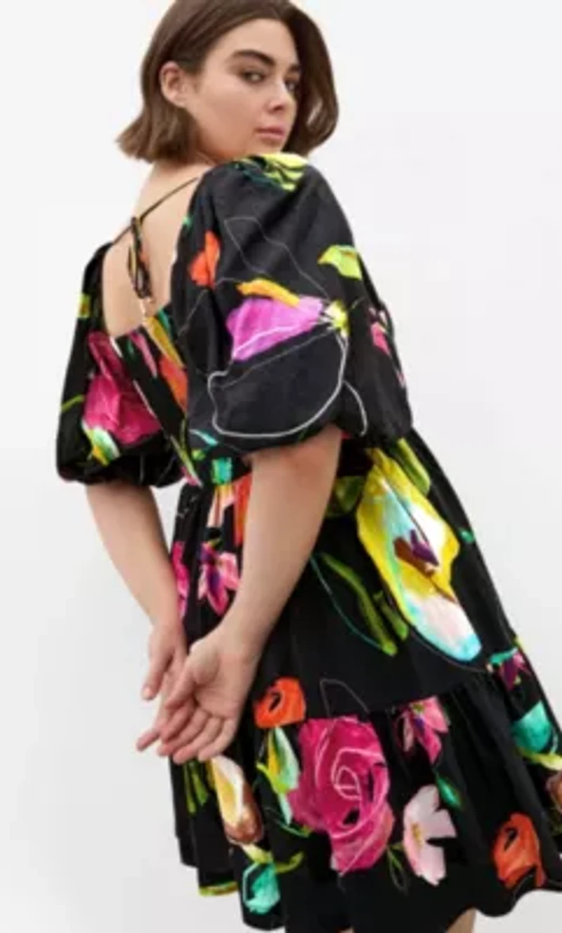 Mila Print Mini Dress