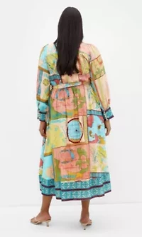 Paulo Print Maxi Dress