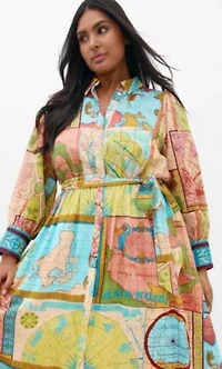 Paulo Print Maxi Dress