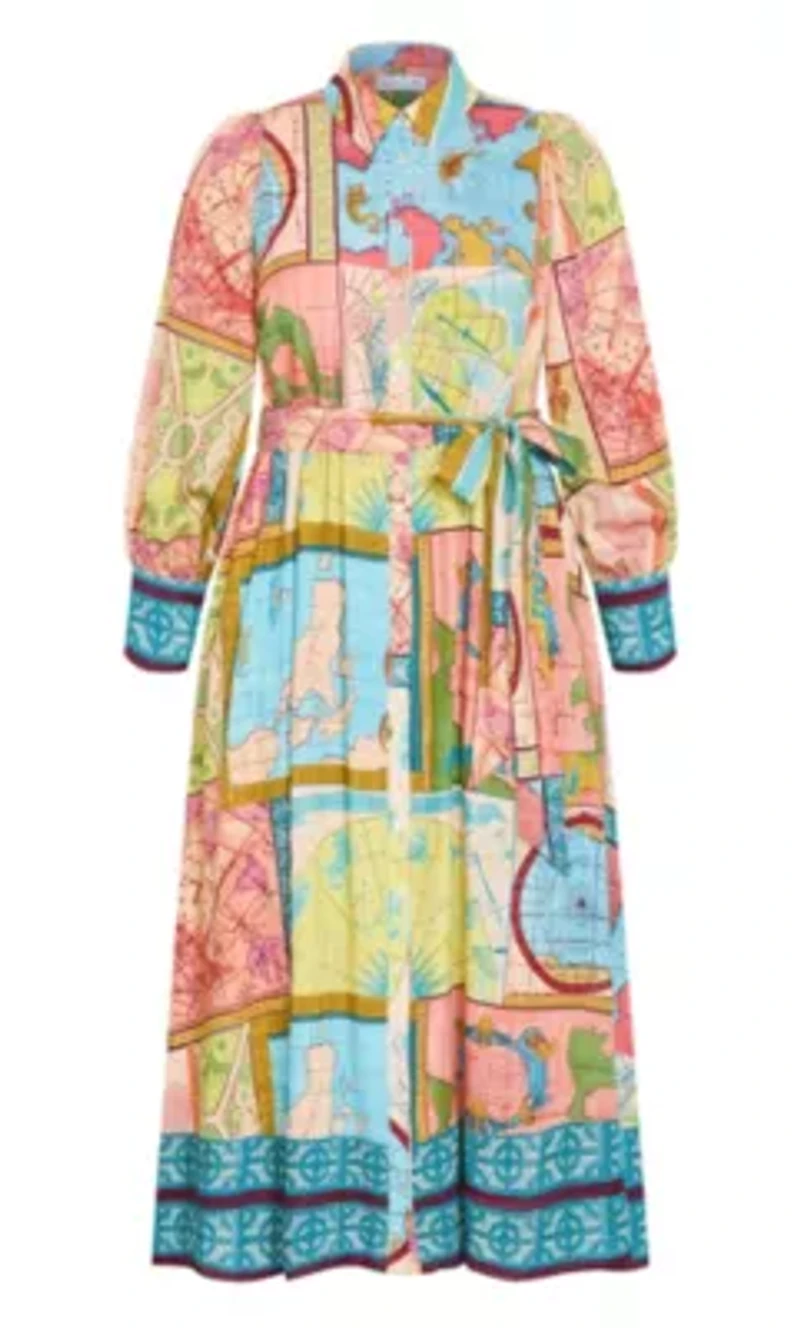 Paulo Print Maxi Dress