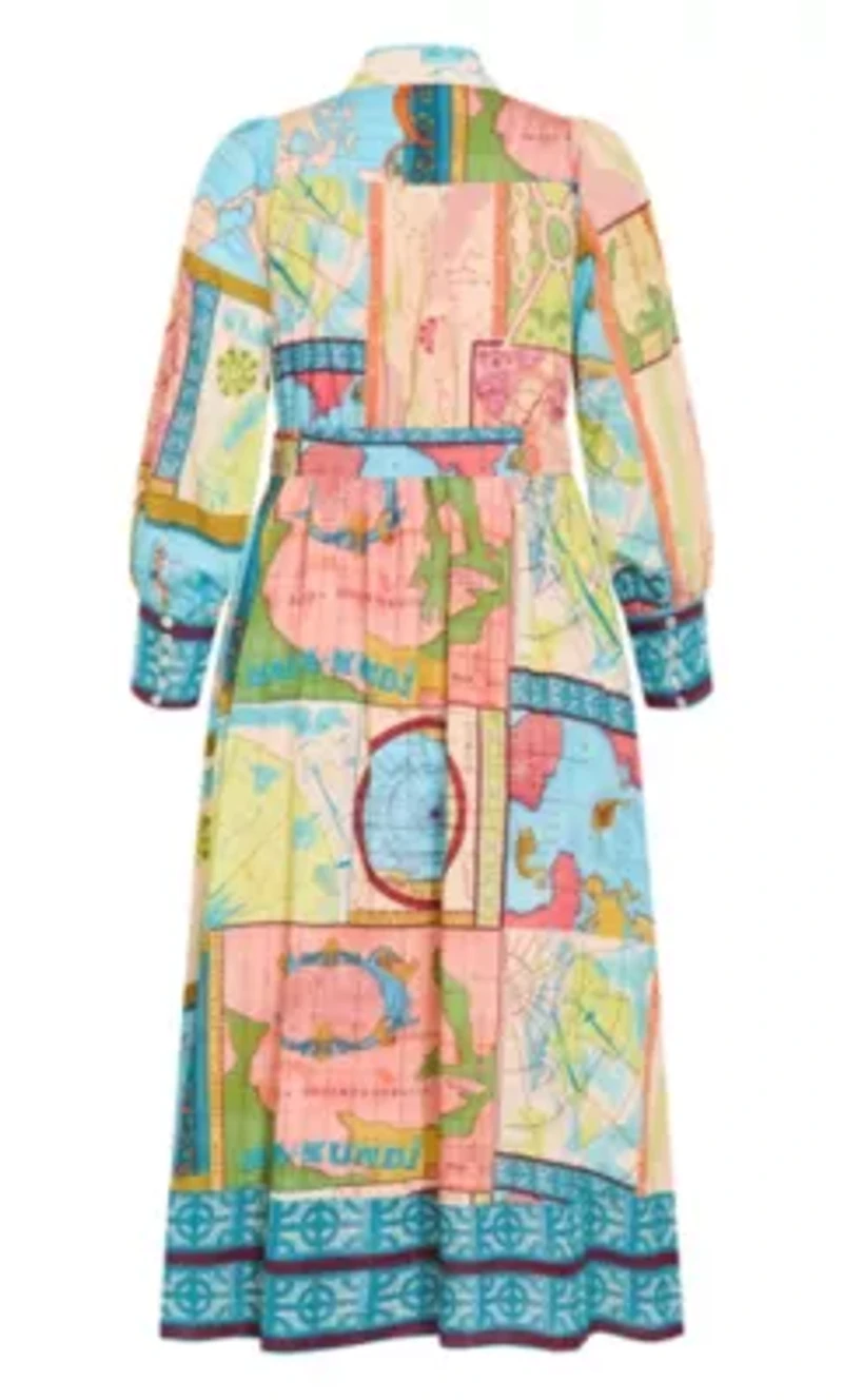 Paulo Print Maxi Dress