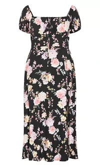 Abbigail Floral Print Maxi Dress