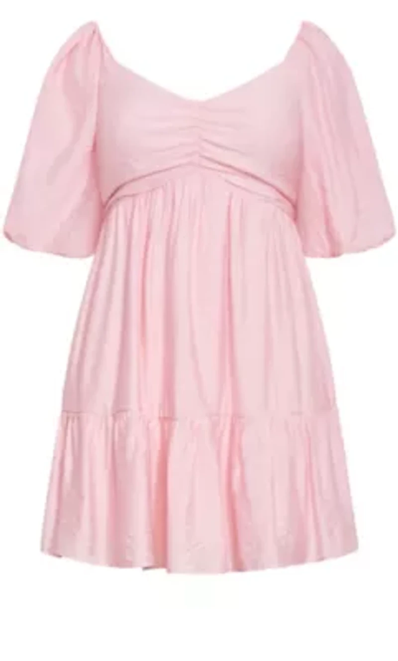 Mindy Babydoll Mini Dress