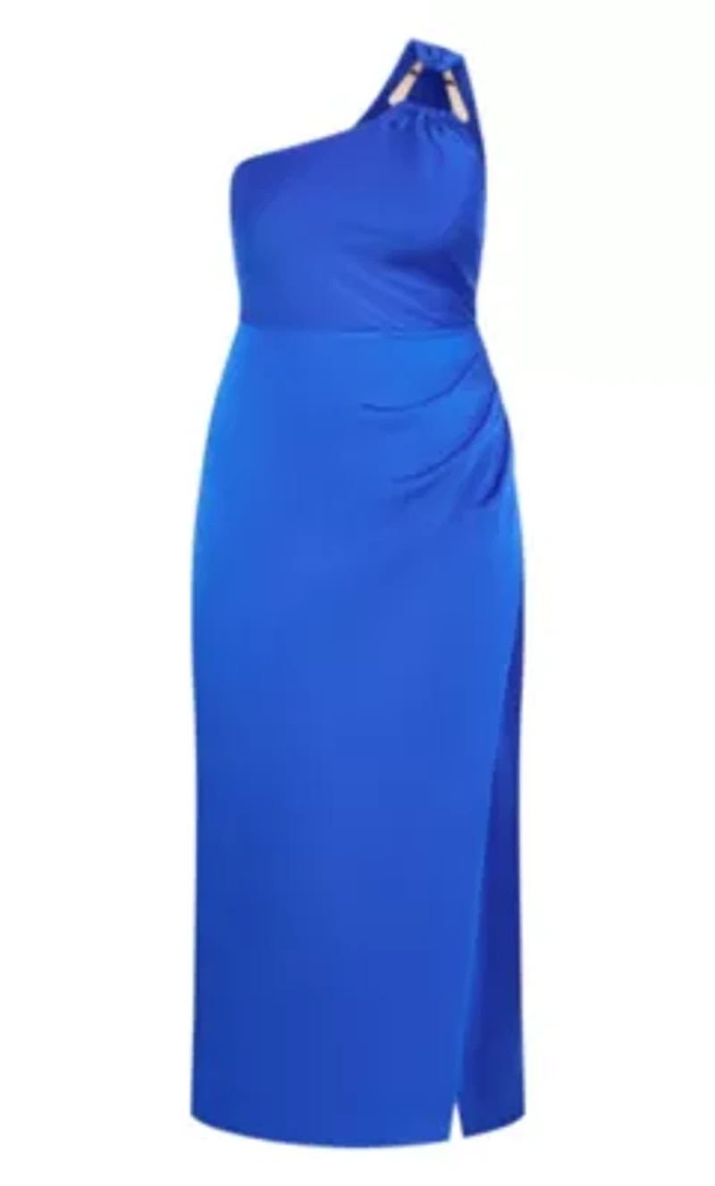Joy One Shoulder Maxi Dress