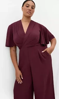 Braelynn V Neck Jumpsuit