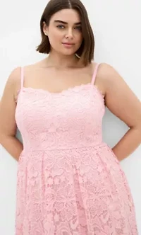 Scarlet Lace Dress