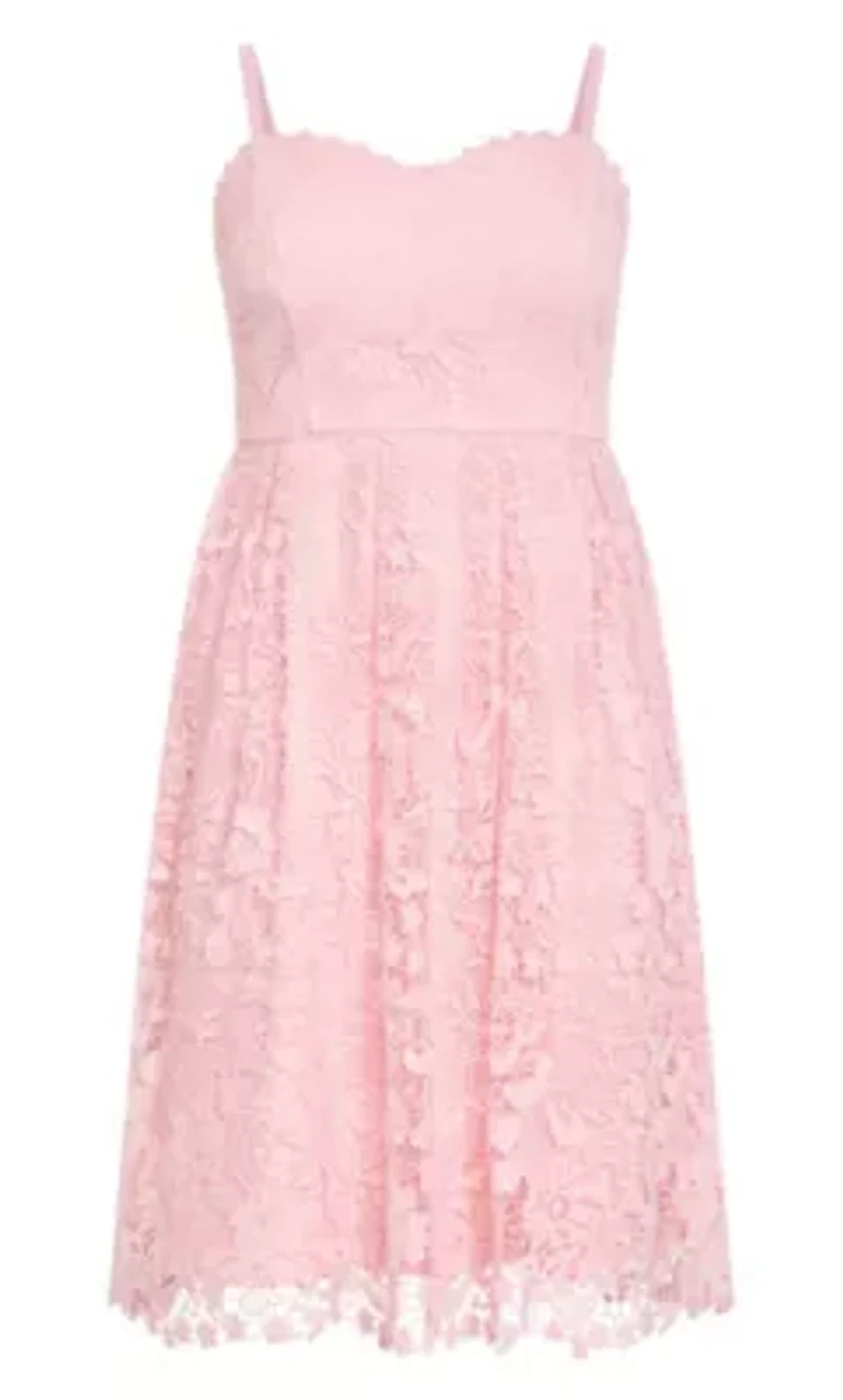 Scarlet Lace Dress