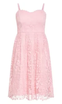 Scarlet Lace Dress
