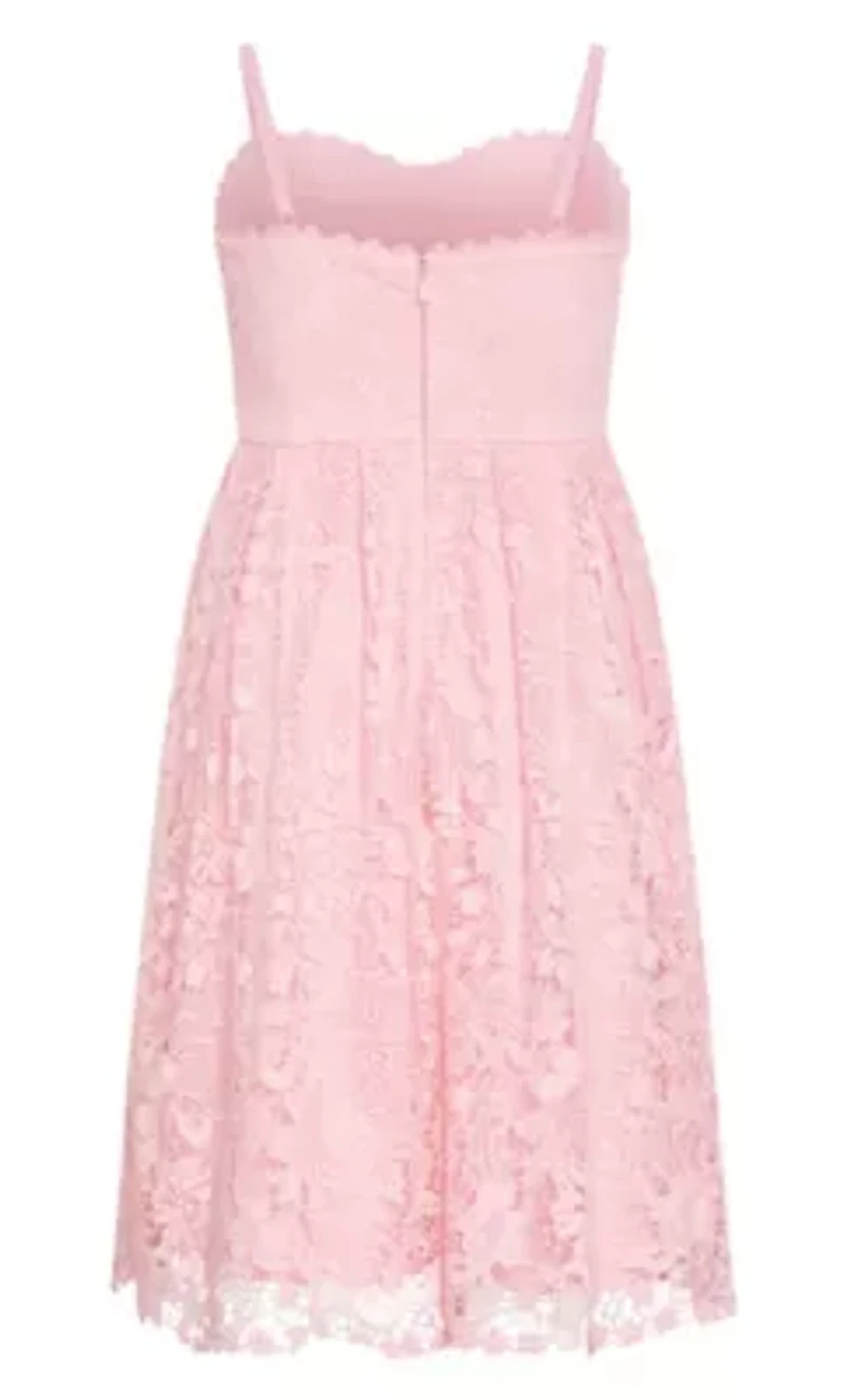 Scarlet Lace Dress