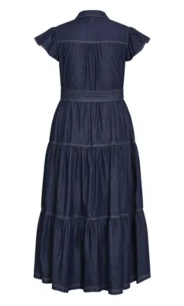 City Chic Kelsie Denim Maxi Dress at Hamilton Place in Chattanooga, TN