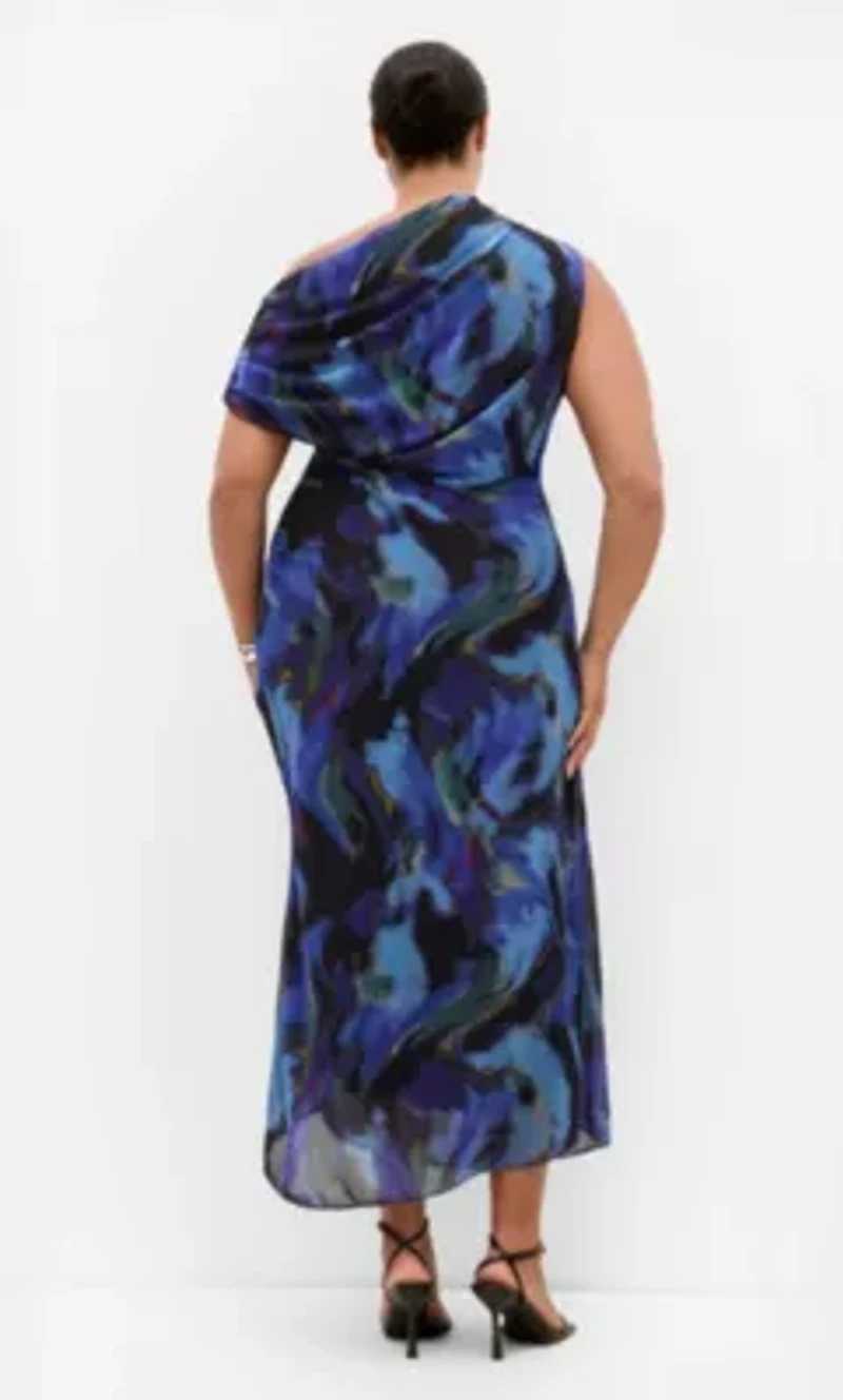 Haze Print Maxi Dress