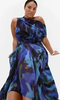 Haze Print Maxi Dress