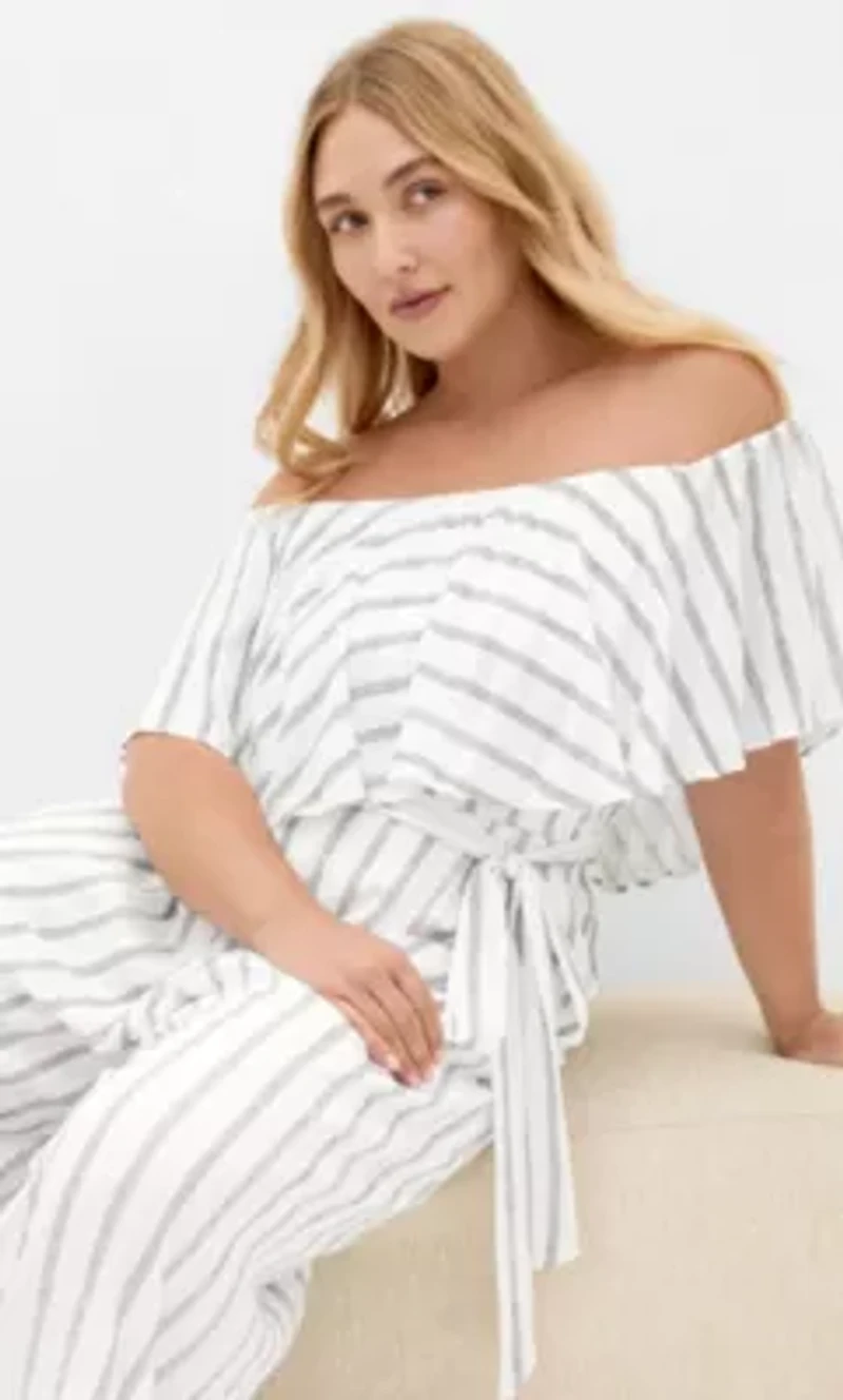JUMPSUIT EMERY STRIPE