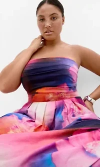 Rosalee Sleeveless Print Maxi Dress