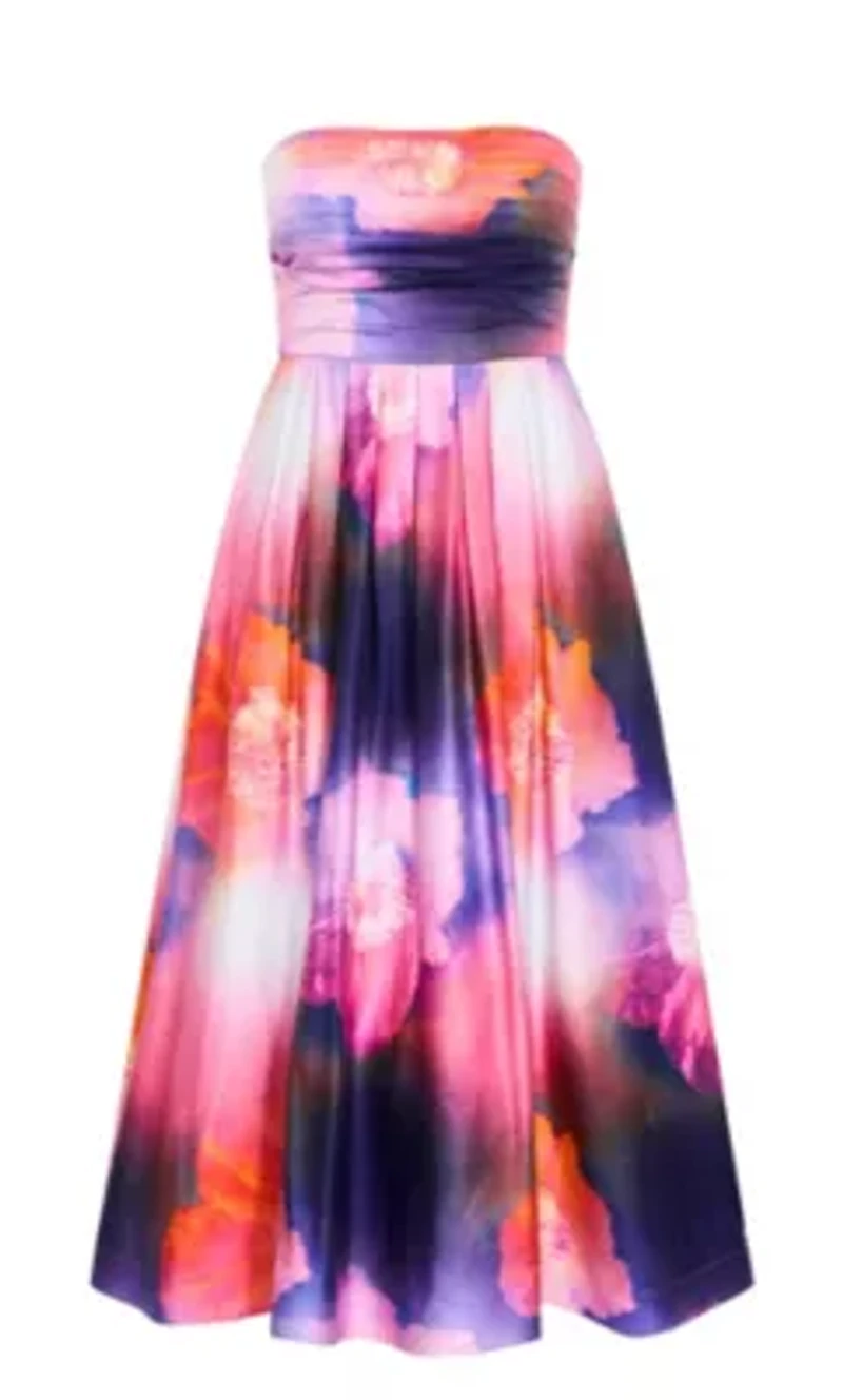 Rosalee Sleeveless Print Maxi Dress