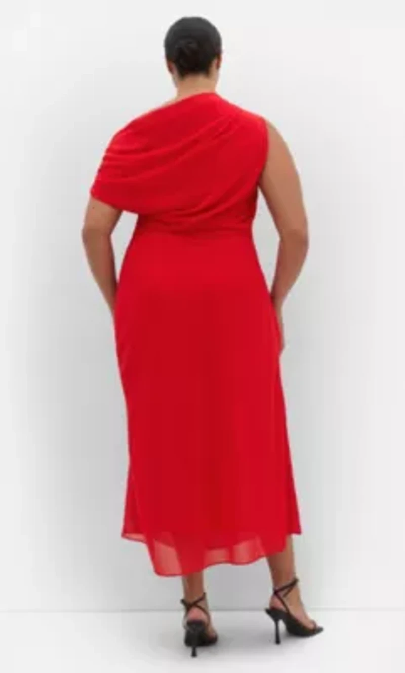 Vivid Colour Maxi Dress